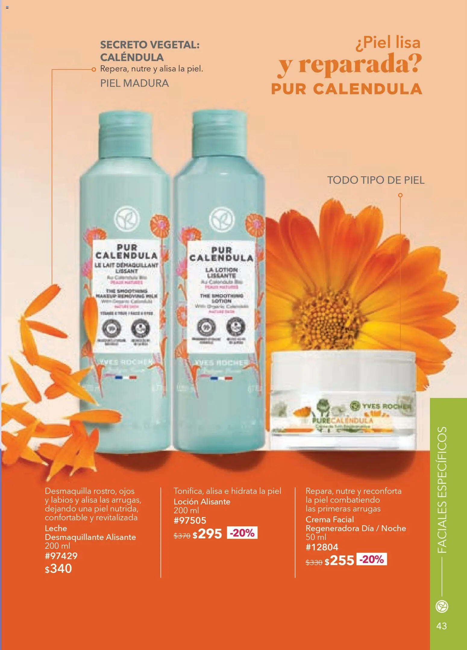 Nuevas ofertas de Yves Rocher válidas en toda la República Mexicana desde el 30.12.2025. ¡Encuentra las mejores ofertas en Yves Rocher campaña 1 2026! | Página: 43 | Productos: Crema, Leche desmaquillante, Desmaquillante, Leche