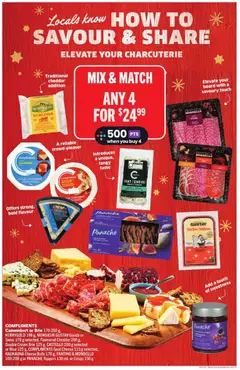Preview of Foodland weekly flyer / circulaire from shop Foodland valid from 18.12.2025 | Page: 9 | Products: Cream, Cheese, Salami