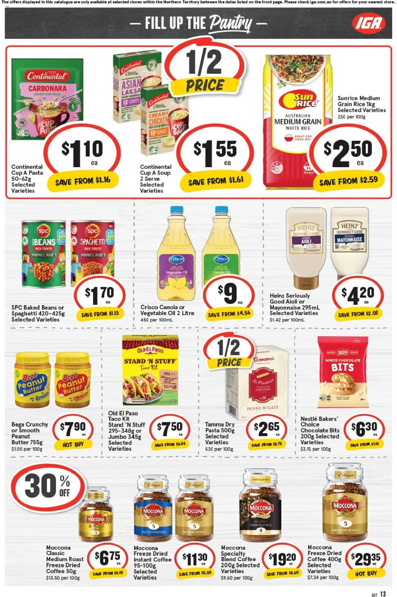 IGA catalogue - valid from 15.10.2025 | Page: 9 | Products: Cheese, Bread, Raspberry, Bakery