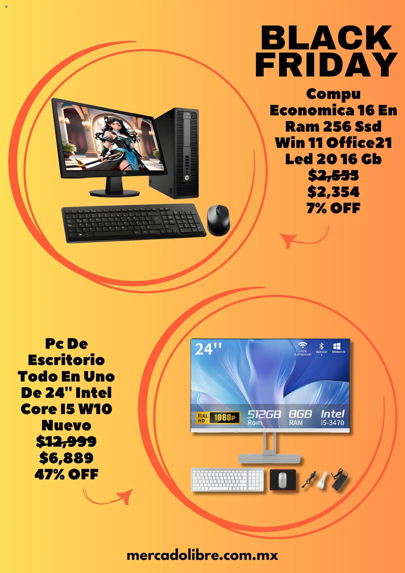 Nuevas ofertas de Mercado Libre válidas en toda la República Mexicana desde el 25.11.2025. ¡Encuentra las mejores ofertas en Mercado Libre Black Friday! | Página: 5 | Productos: Escritorio