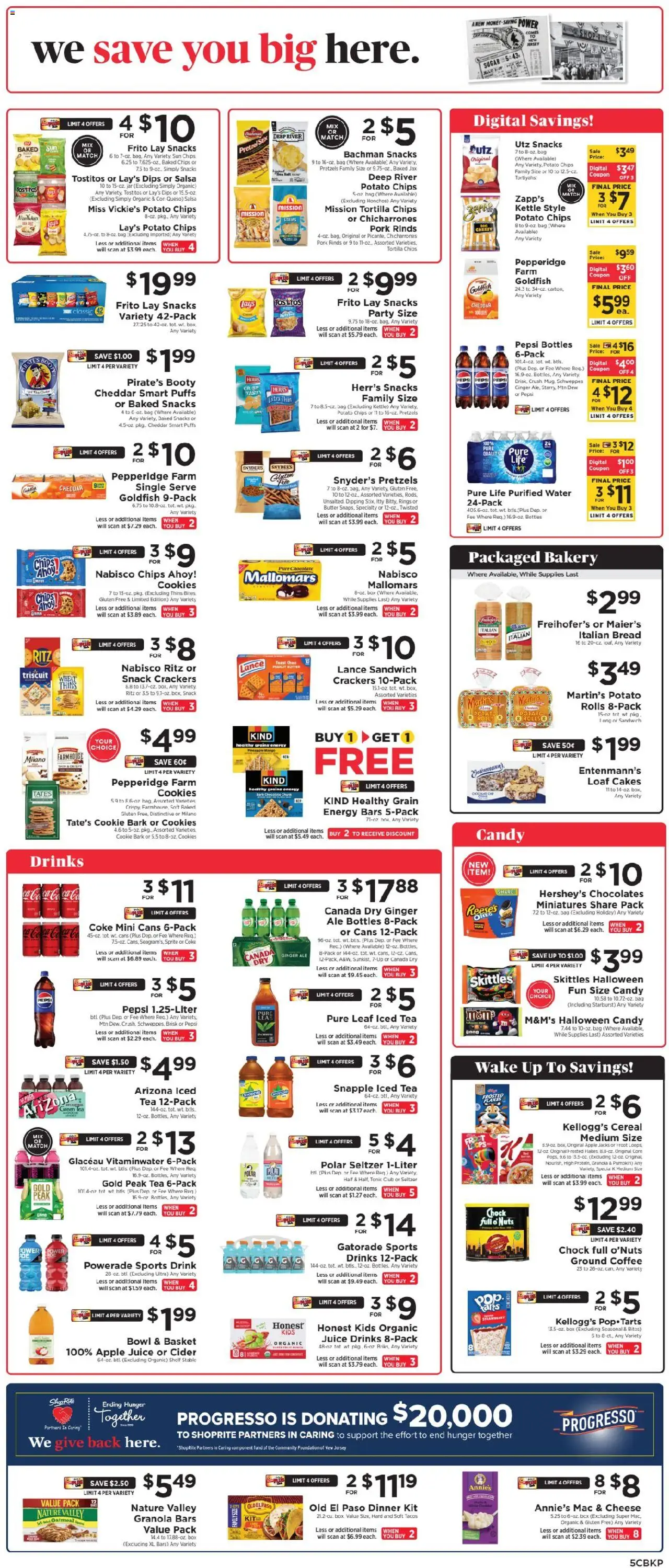 ShopRite Weekly Ad 2 - valid from 12.09.2025 | Page: 5 | Products: Corn, Pumpkin, Jacks, Kettle
