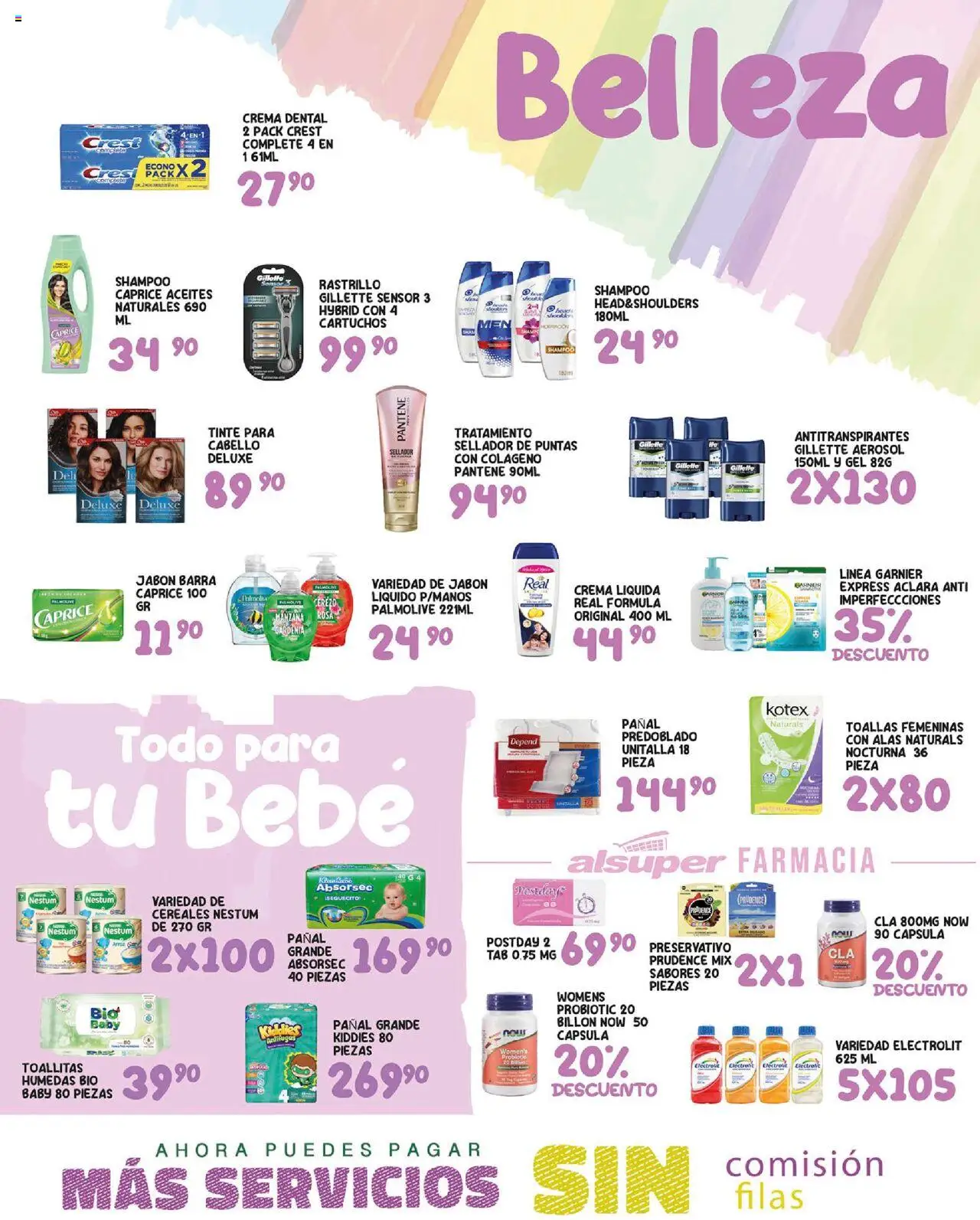 Nuevas ofertas de Alsuper válidas en toda la República Mexicana desde el 05.09.2025. ¡Encuentra las mejores ofertas en Alsuper - Folleto - Durango! | Página: 4 | Productos: Toallitas húmedas, Cereales, Barra, Jabón