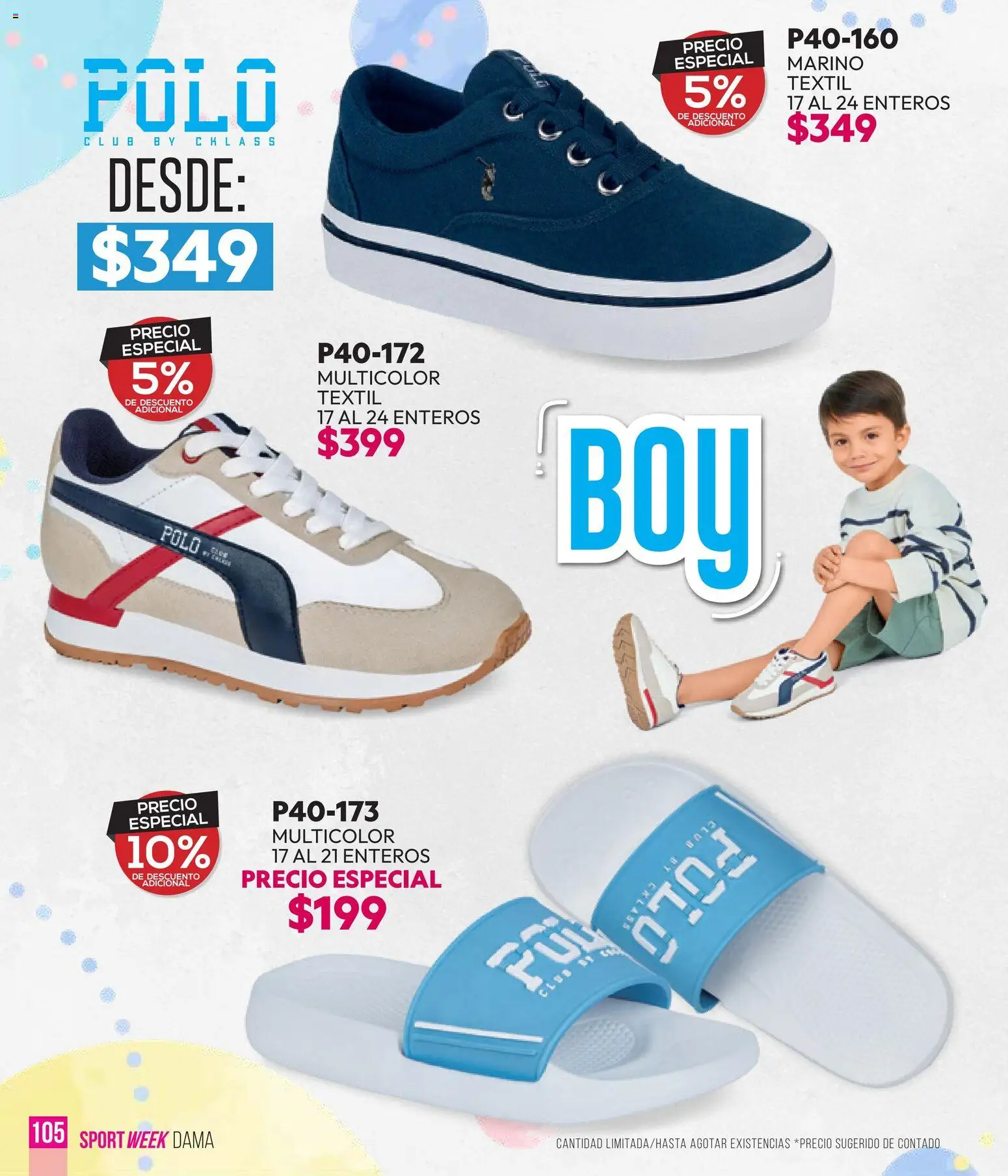 Nuevas ofertas de Cklass válidas en toda la República Mexicana desde el 28.04.2026. ¡Encuentra las mejores ofertas en Cklass catálogo Sportweek! | Página: 106