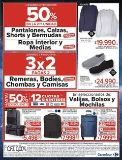 Carrefour ofertas │ válido desde el 10.09.2025 | Página: 23 | Productos: Banco, Ropa, Medias, Mochila