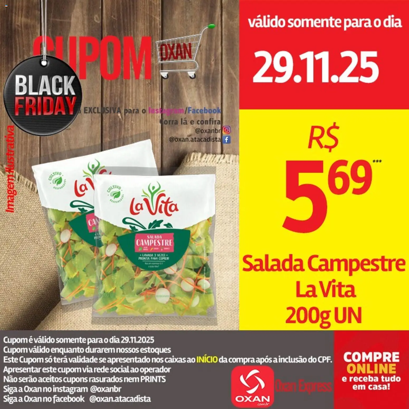 Oxan Atacadista Folheto - válido de 29.11.2025 | Página: 19 | Produtos: Salada
