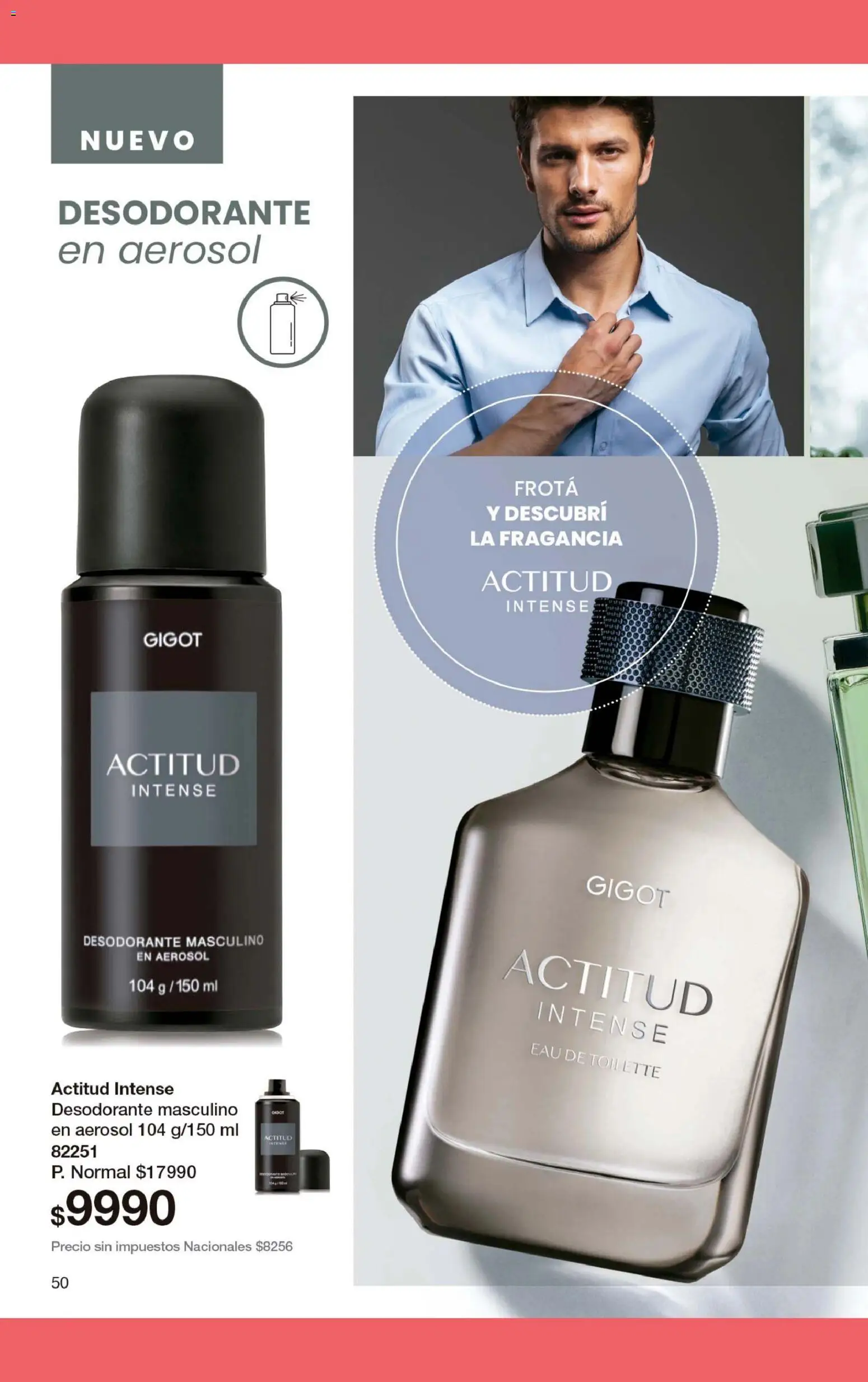 Gigot - CAMPAÑA 07 │ válido desde el 01.04.2026 | Página: 74 | Productos: Fragancia, Eau de toilette, Desodorante