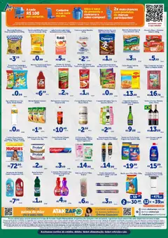Encarte Atakarejo - Pré-Visualização do folheto da loja Atakarejo, válido de 07.12.2025 | Página: 2 | Produtos: Biscoito, Leite, Copos descartáveis, Macarrão