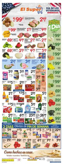 Preview of El Super weekly ads valid from 05.11.2025