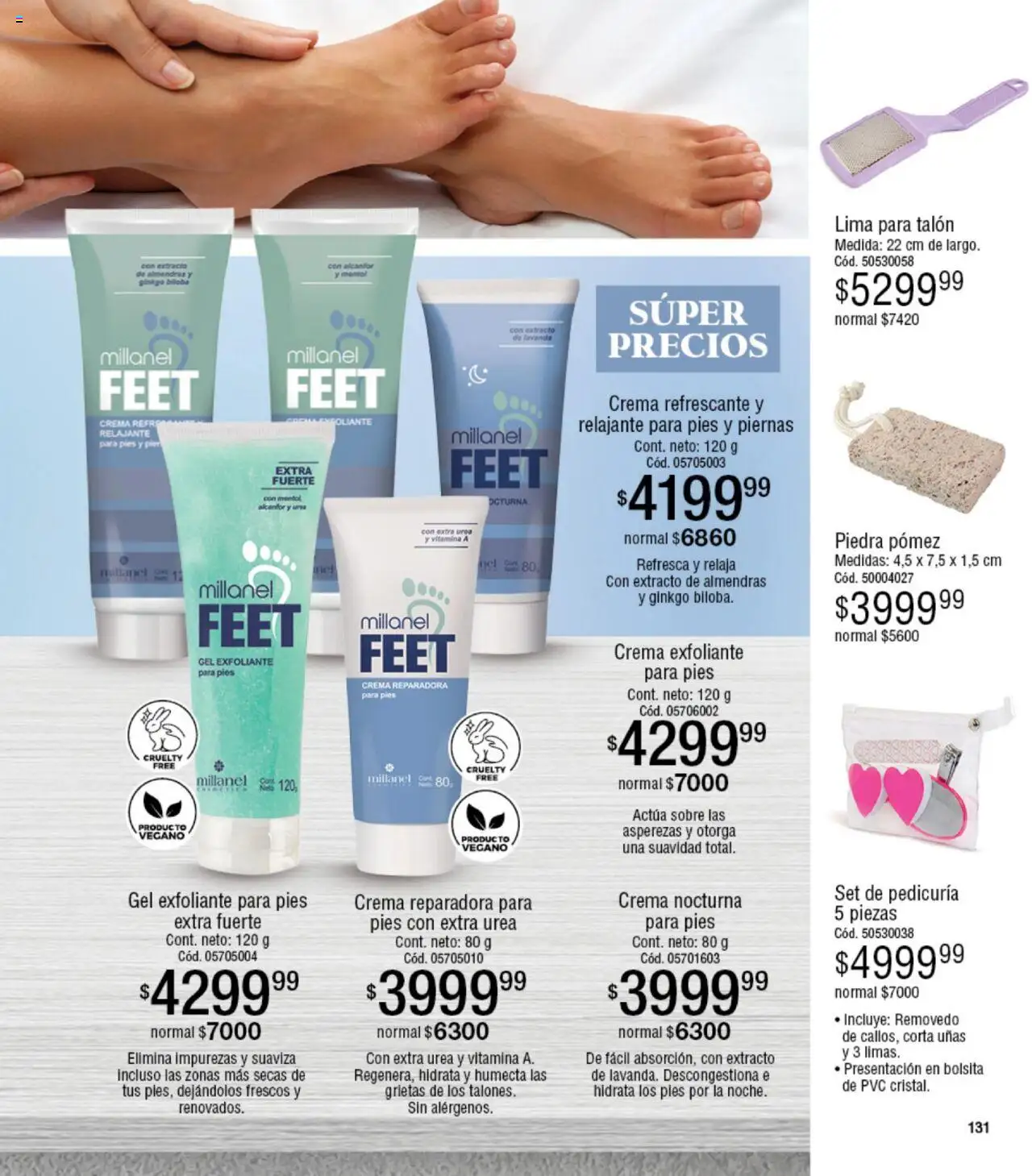 Millanel catálogo │ válido desde el 18.08.2025 | Página: 131 | Productos: Almendras, Corta uñas, Lima, Crema