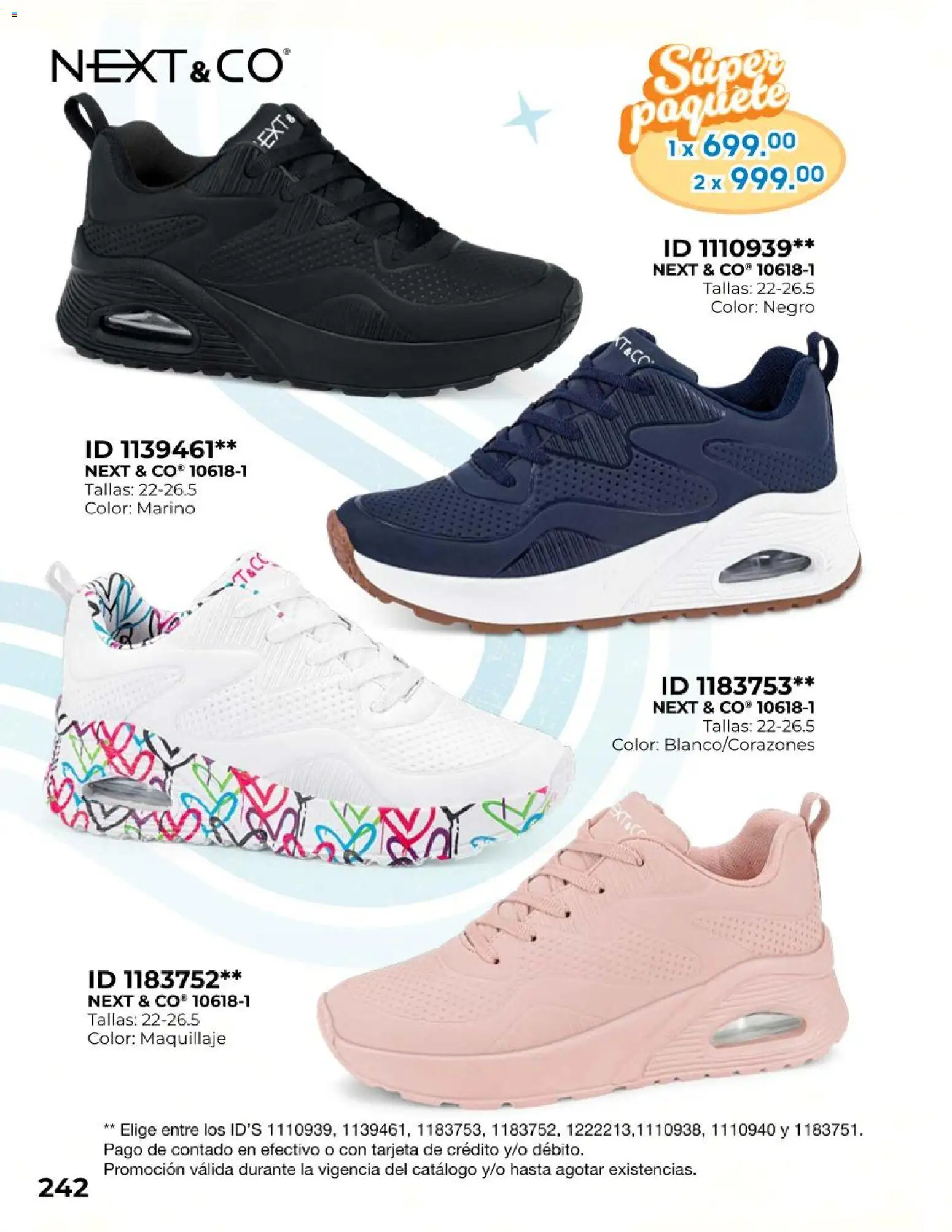 Nuevas ofertas de Price Shoes válidas en toda la República Mexicana desde el 27.10.2025. ¡Encuentra las mejores ofertas en Price Shoes catálogo Todo en uno! | Página: 242 | Productos: Maquillaje