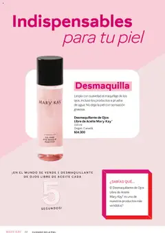 Mary Kay catálogo │ válido desde el 04.04.2025 | Página: 22 | Productos: Aceite, Maquillaje, Desmaquillante de ojos, Desmaquillante