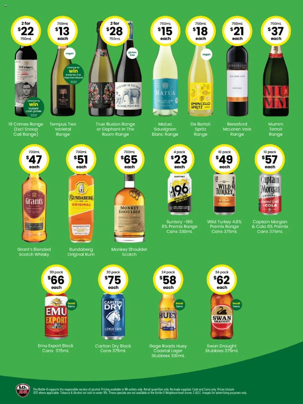 The Bottle-O catalogue - valid from 13.10.2025 | Page: 3 | Products: Rum, Scotch, Turkey