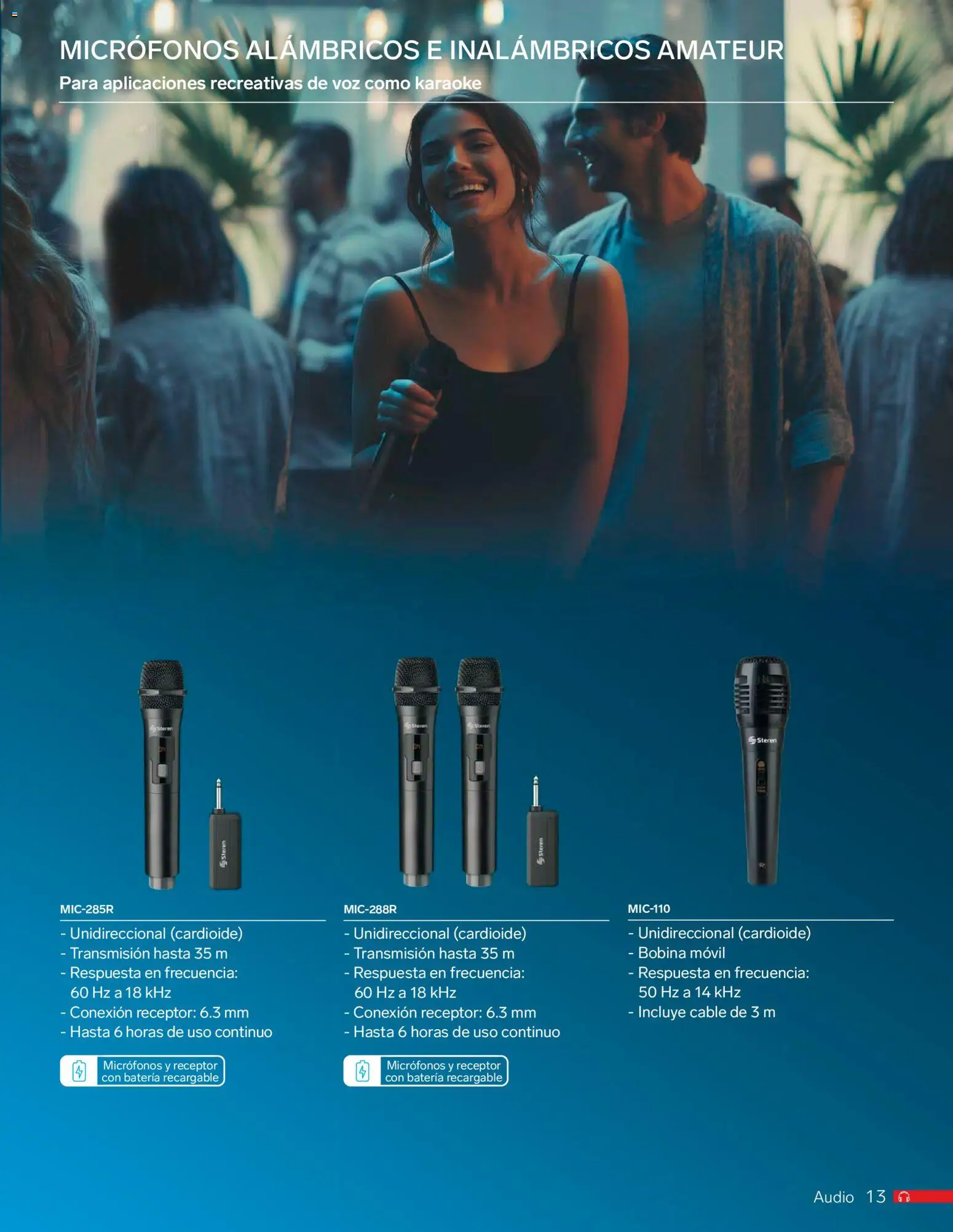 Nuevas ofertas de Steren válidas en toda la República Mexicana desde el 01.01.2026. ¡Encuentra las mejores ofertas en Steren catálogo! | Página: 25 | Productos: Audio, Movil, Cable, Batería