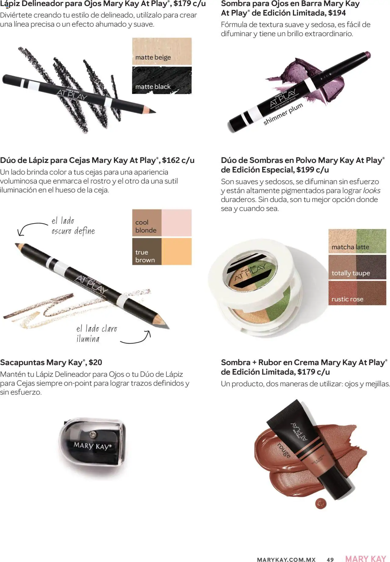 Nuevas ofertas de Mary Kay válidas en toda la República Mexicana desde el 01.09.2025. ¡Encuentra las mejores ofertas en Mary Kay catálogo! | Página: 49 | Productos: Harina, Uva, Vitaminas, Té