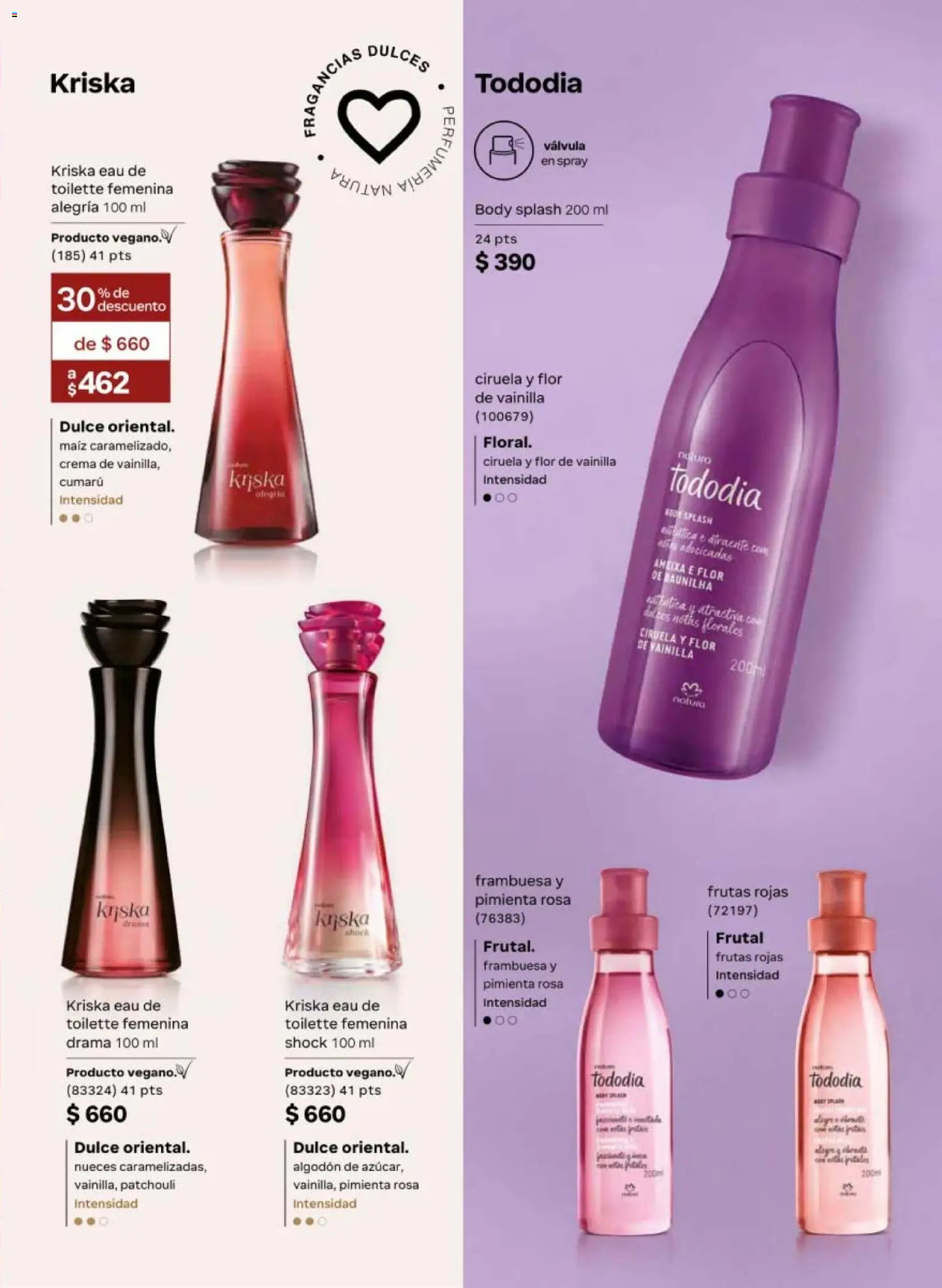 Nuevas ofertas de Natura válidas en toda la República Mexicana desde el 24.04.2026. ¡Encuentra las mejores ofertas en Natura campaña 7 2026! | Página: 47 | Productos: Crema, Algodón, Válvula, Body