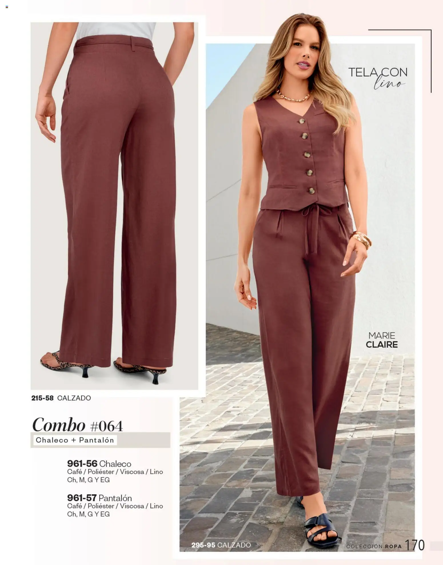 Nuevas ofertas de Cklass válidas en toda la República Mexicana desde el 05.03.2026. ¡Encuentra las mejores ofertas en Cklass catálogo Complemento Verano Ropa! | Página: 171 | Productos: Chaleco, Café, Ropa