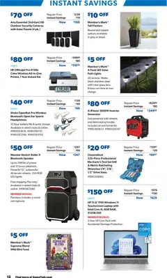 Preview of Sam's Club weekly ads valid from 28.01.2026 | Page: 12