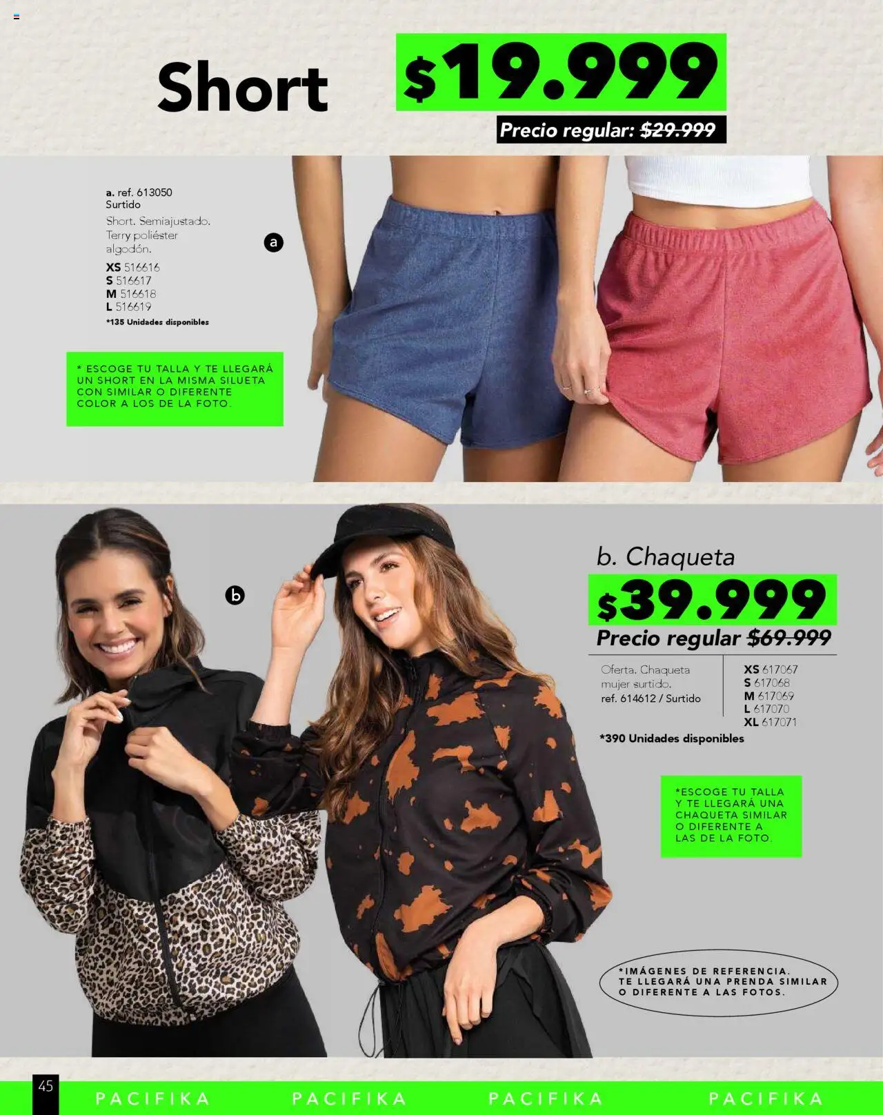 Pacifika revista - valida desde el 10.09.2025 | Página: 240 | Productos: Té, Short, Chaqueta