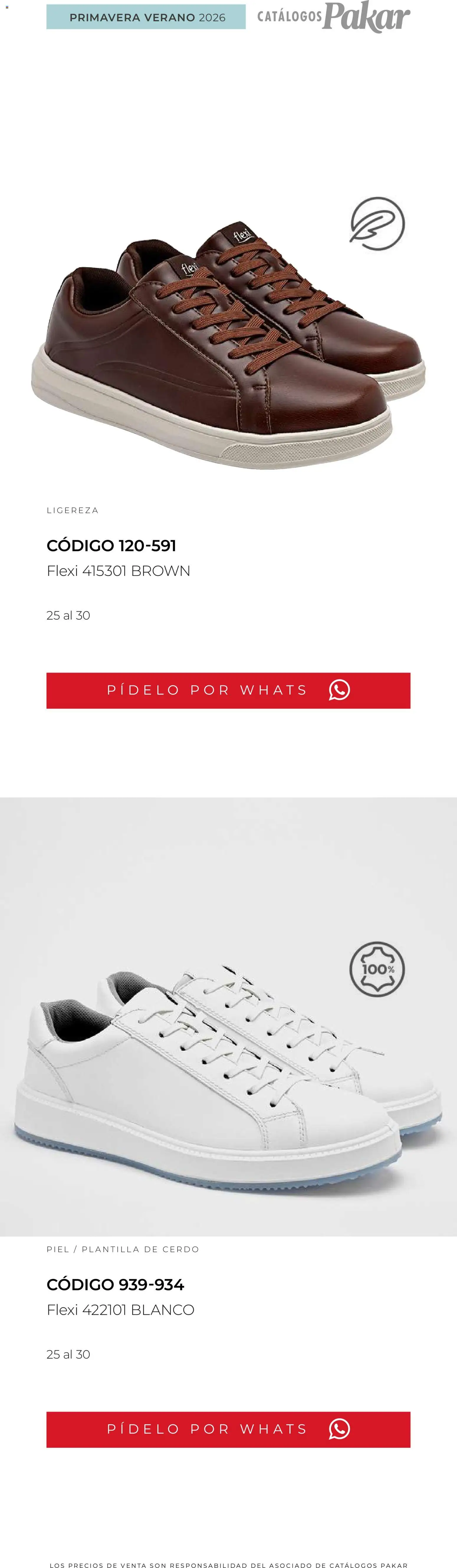 Nuevas ofertas de SC Pakar válidas en toda la República Mexicana desde el 04.03.2026. ¡Encuentra las mejores ofertas en SC Pakar catálogo Flexi PV26! | Página: 168 | Productos: Cerdo