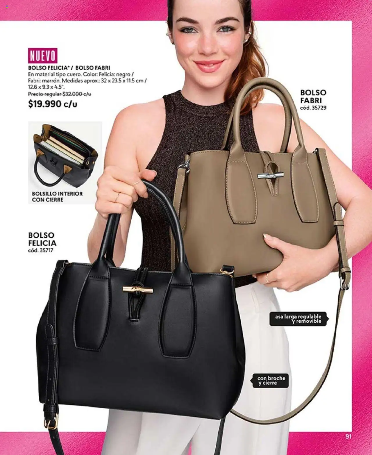 Catálogo CyZone Campaña 17 │ válido desde el 14.10.2025 | Página: 103 | Productos: Broche, Bolso