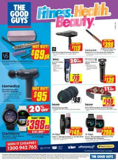 Preview of The Good Guys Massive Kitchen Sale - valid from 26.02.2026 | Page: 9 | Products: Stones, Hair curler, Dryer, Hair dryer