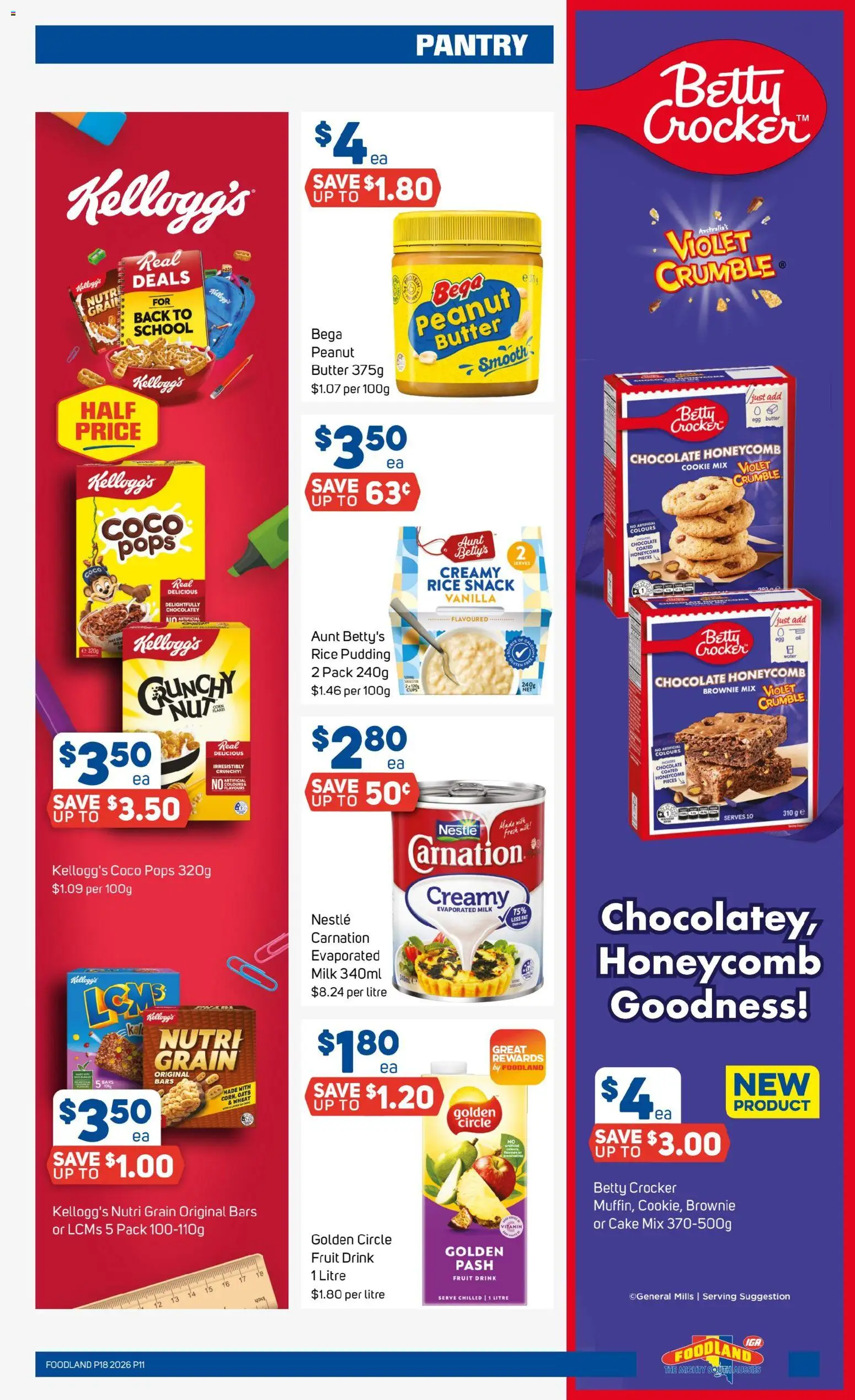 Foodland catalogue - valid from 29.04.2026 | Page: 11 | Products: Cups, Butter, Chocolate, Pudding