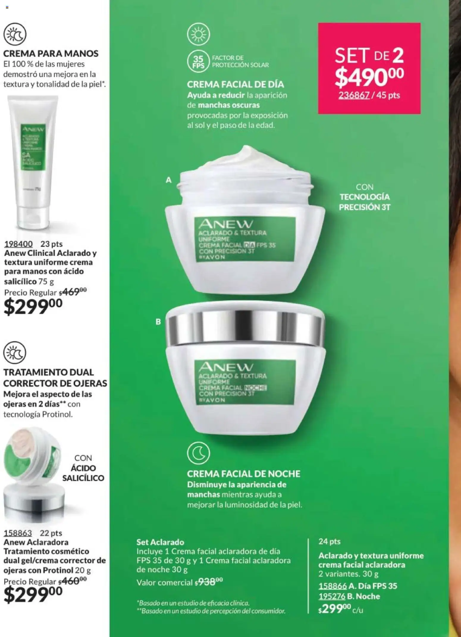 Nuevas ofertas de AVON válidas en toda la República Mexicana desde el 10.01.2026. ¡Encuentra las mejores ofertas en AVON campaña 2 2026! | Página: 118 | Productos: Crema, Corrector de ojeras, Corrector