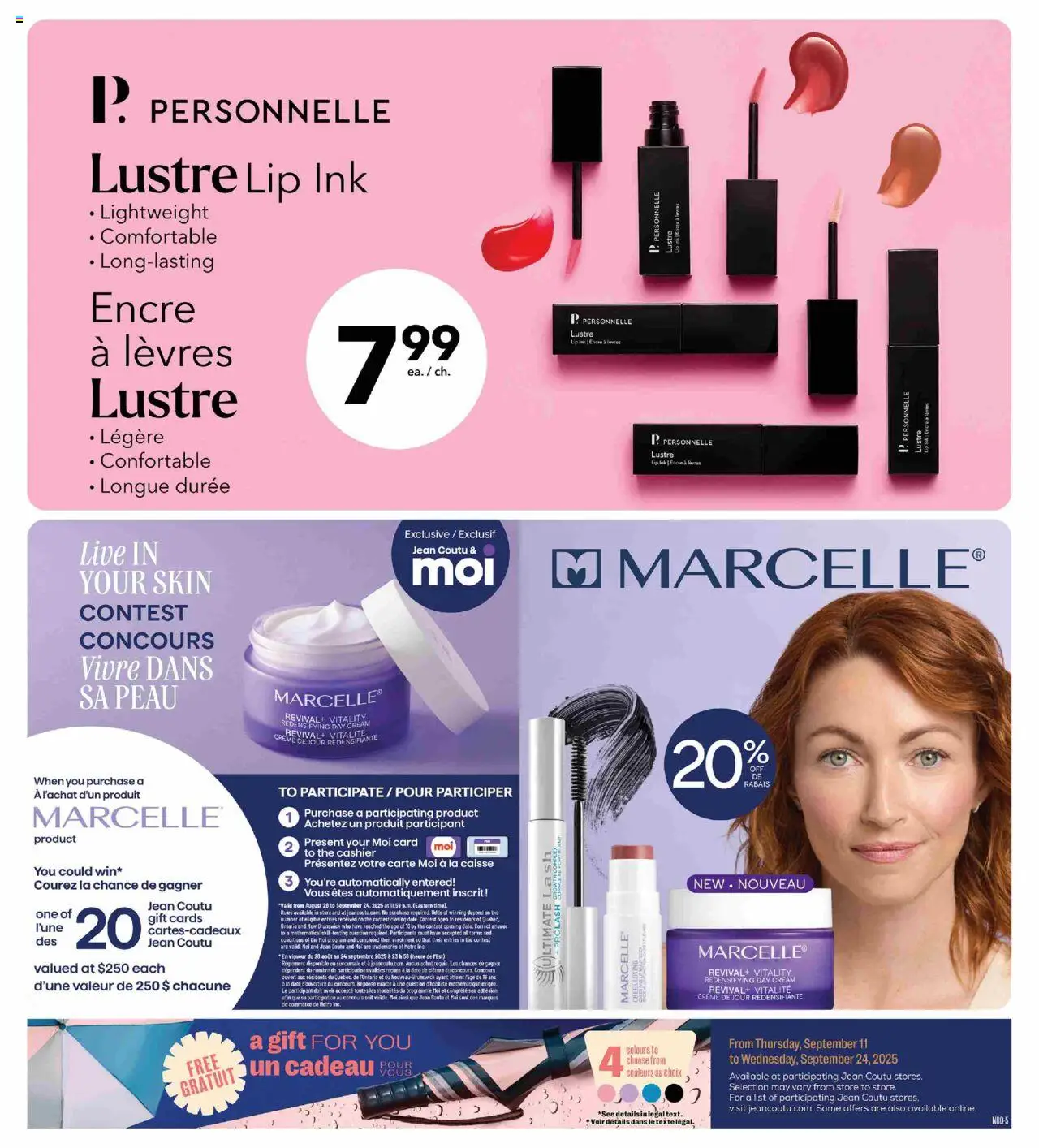 Jean Coutu flyer valid from 11.09.2025 | Page: 5 | Products: Cream