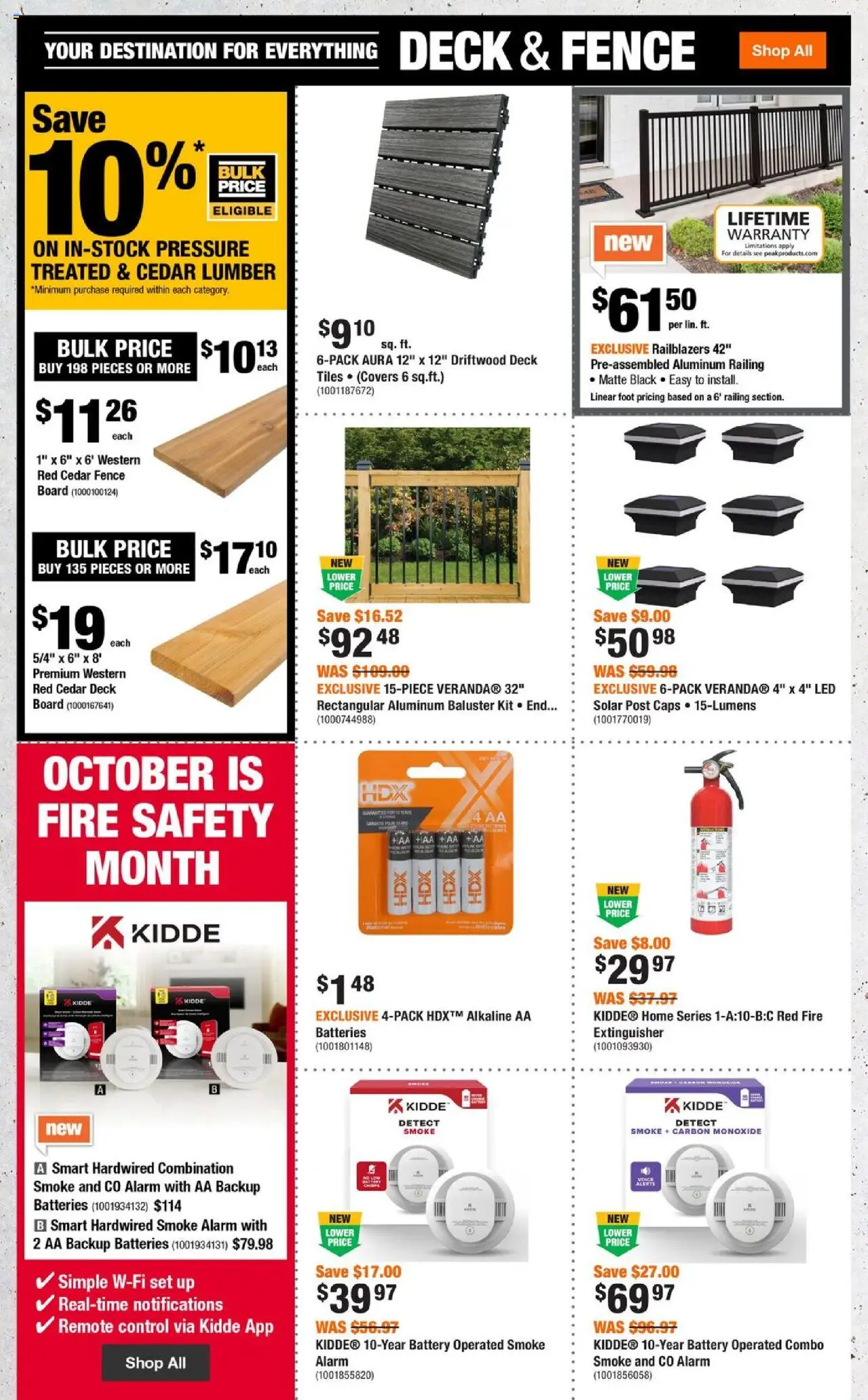 Home Depot flyer valid from 02.10.2025 | Page: 6 | Products: Battery