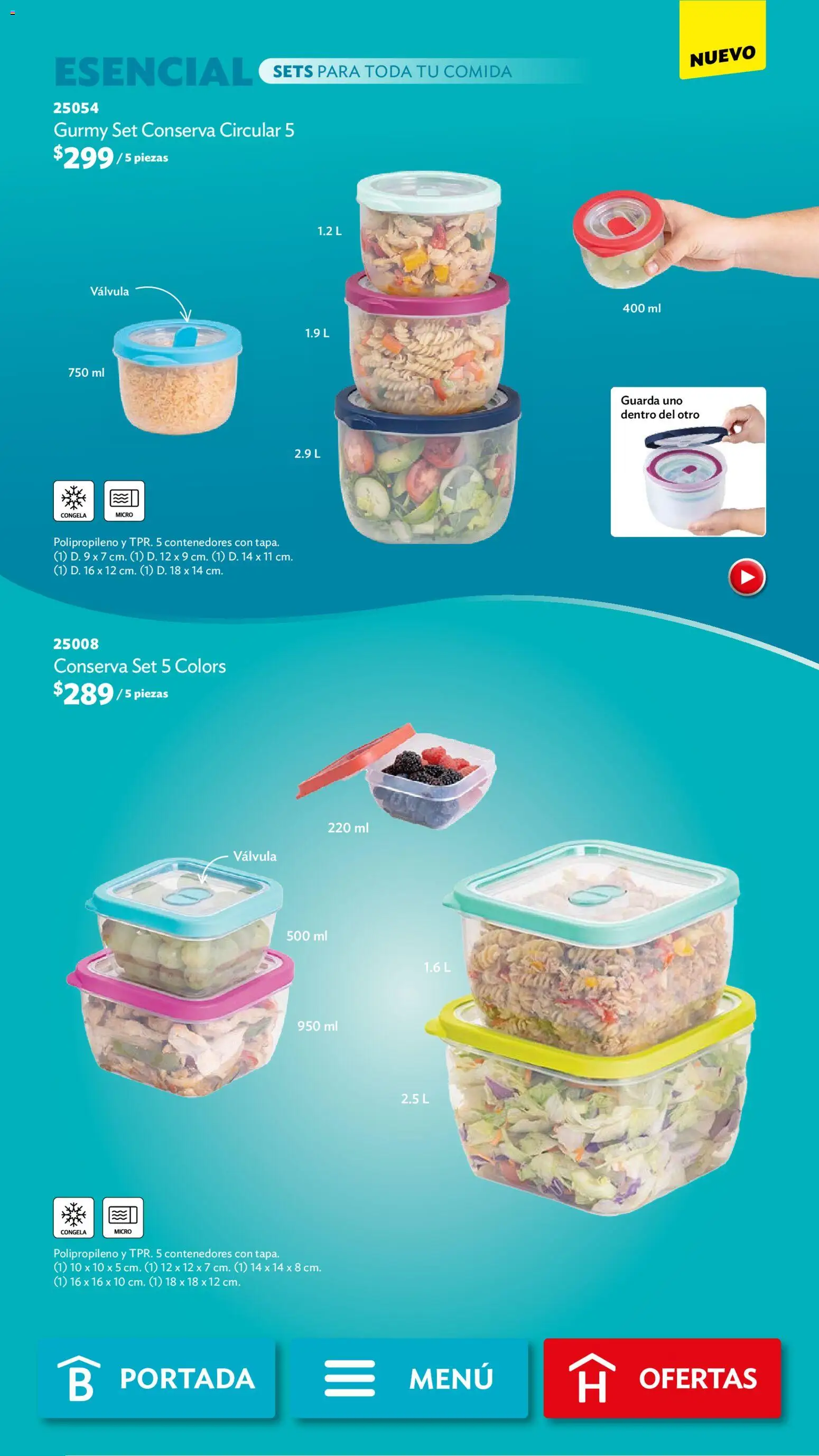 Nuevas ofertas de Betterware válidas en toda la República Mexicana desde el 03.11.2025. ¡Encuentra las mejores ofertas en Betterware campaña 11 2025! | Página: 72 | Productos: Válvula