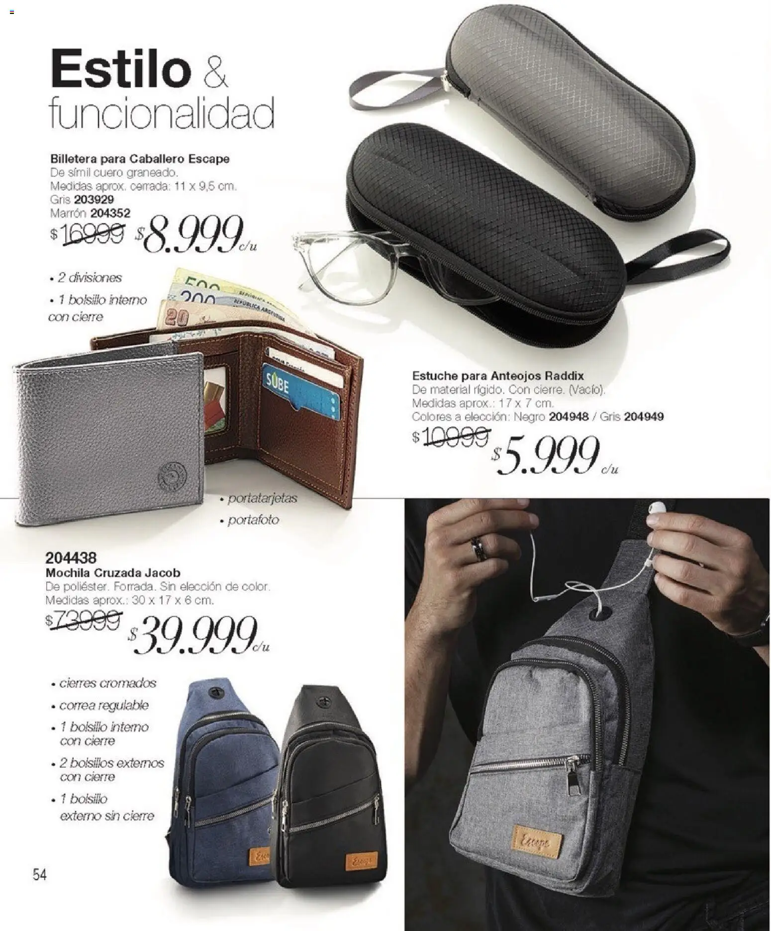 Violetta catálogo │ válido desde el 01.02.2026 | Página: 54 | Productos: Estuche, Mochila, Billetera