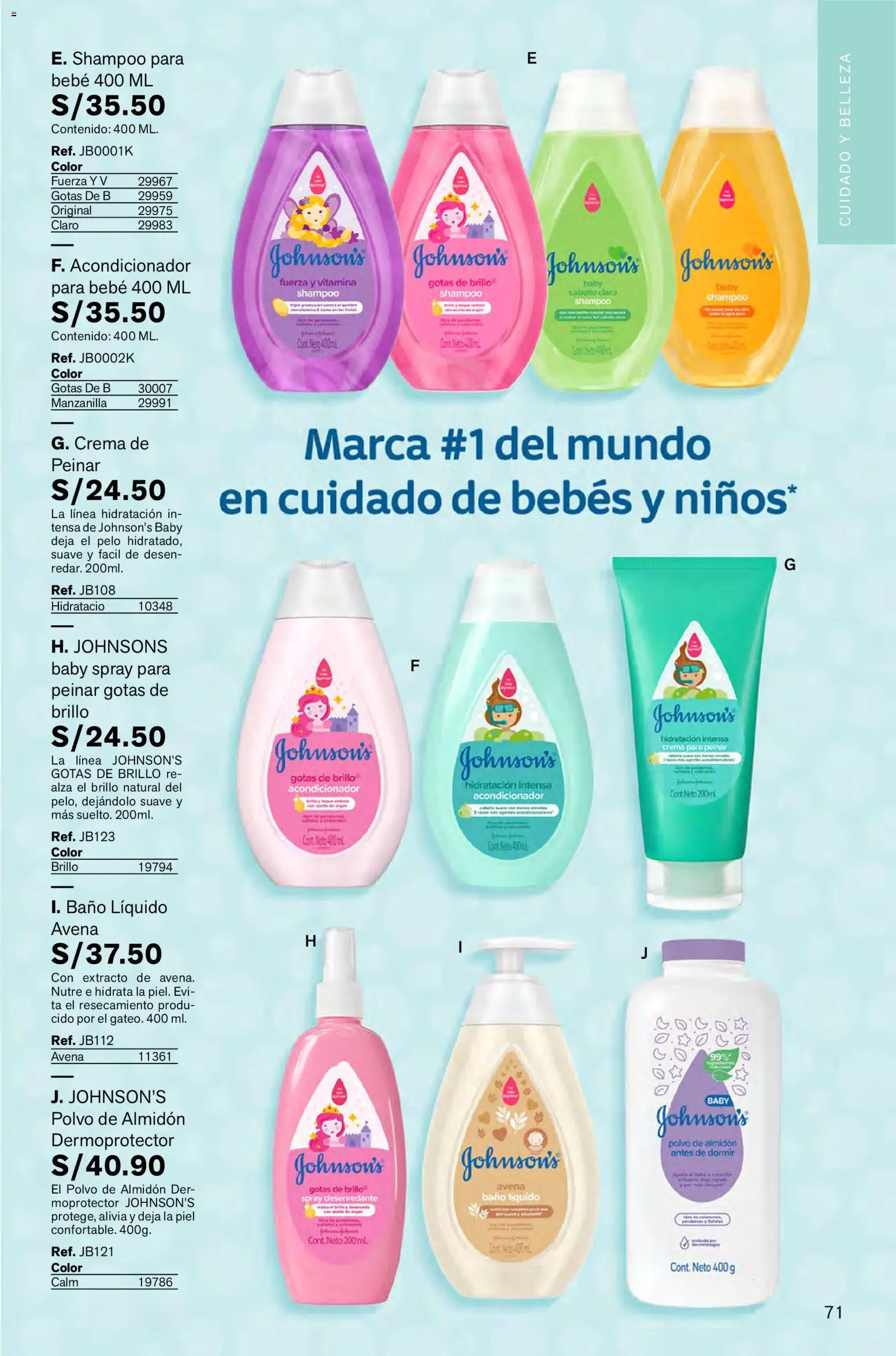 Catálogo Leonisa válido desde 26.12.2025 | Página: 71 | Productos: Shampoo, Acondicionador, Crema, Avena