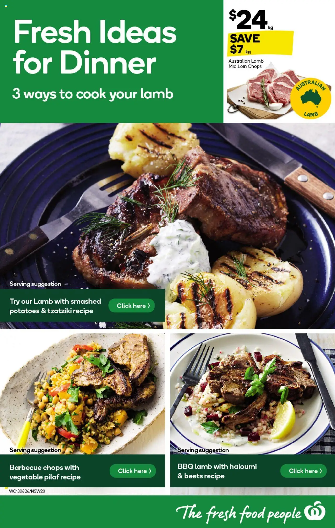 Woolworths catalogue - valid from 13.08.2025 | Page: 20 | Products: Lamb, Potatoes