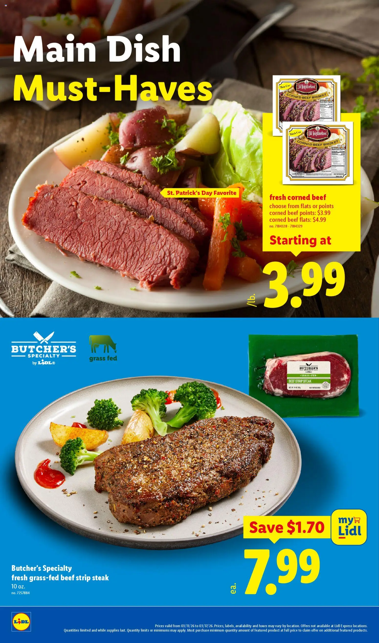 Lidl Weekly Ad - valid from 11.03.2026 | Page: 4 | Products: Beef