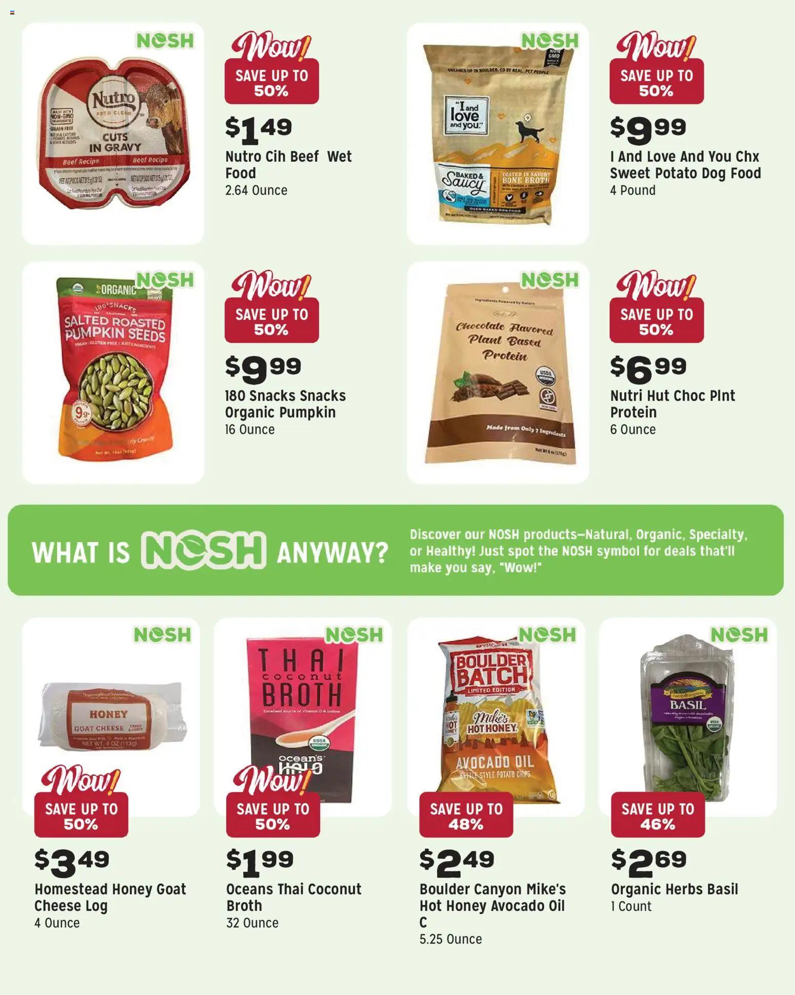 Grocery Outlet Weekly Ad - CA - valid from 22.04.2026 | Page: 10 | Products: Dog Food, Oil, Beef, Pumpkin