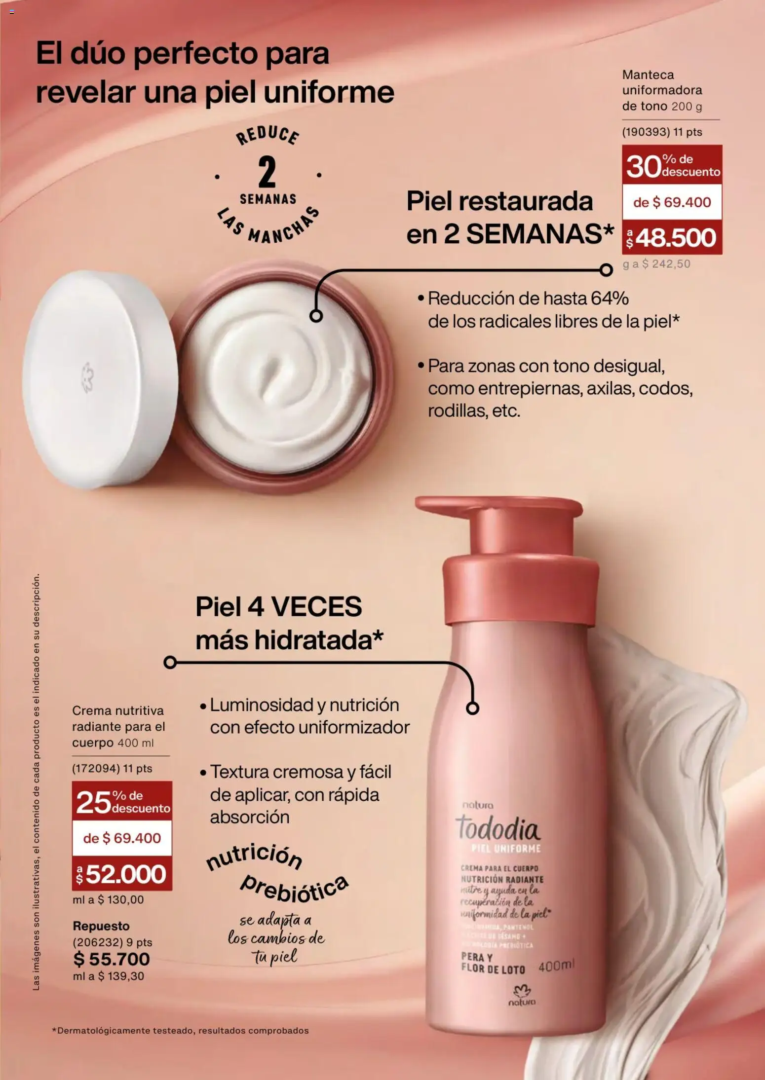 Natura revista - valida desde el 01.03.2026 | Página: 91 | Productos: Crema, Crema para el cuerpo, Manteca, Pera