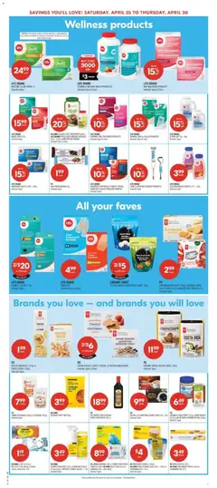 Preview of Shoppers weekly flyer / circulaire from shop Shoppers valid from 24.04.2026 | Page: 14