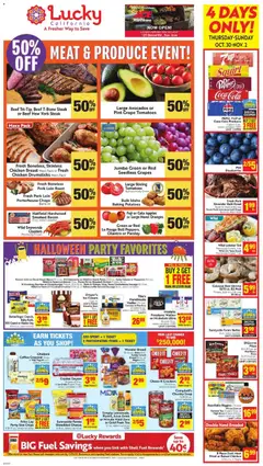 Preview of Lucky Supermarkets weekly ads valid from 29.10.2025