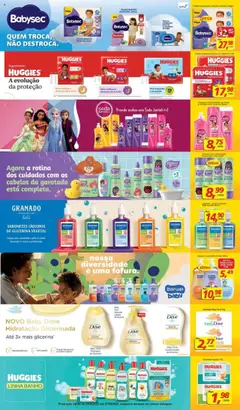 Supermercados Guanabara Folheto - válido de 24.06.2025 | Página: 10 | Produtos: Sabonete, Fraldas, Dove, Toalha umedecida