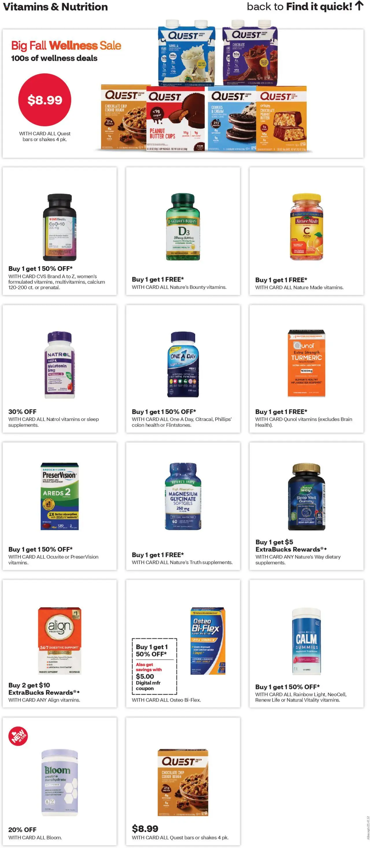 CVS Pharmacy Weekly Ad - NM - valid from 05.10.2025 | Page: 8 | Products: Turmeric, Chocolate, Cream, Cookies