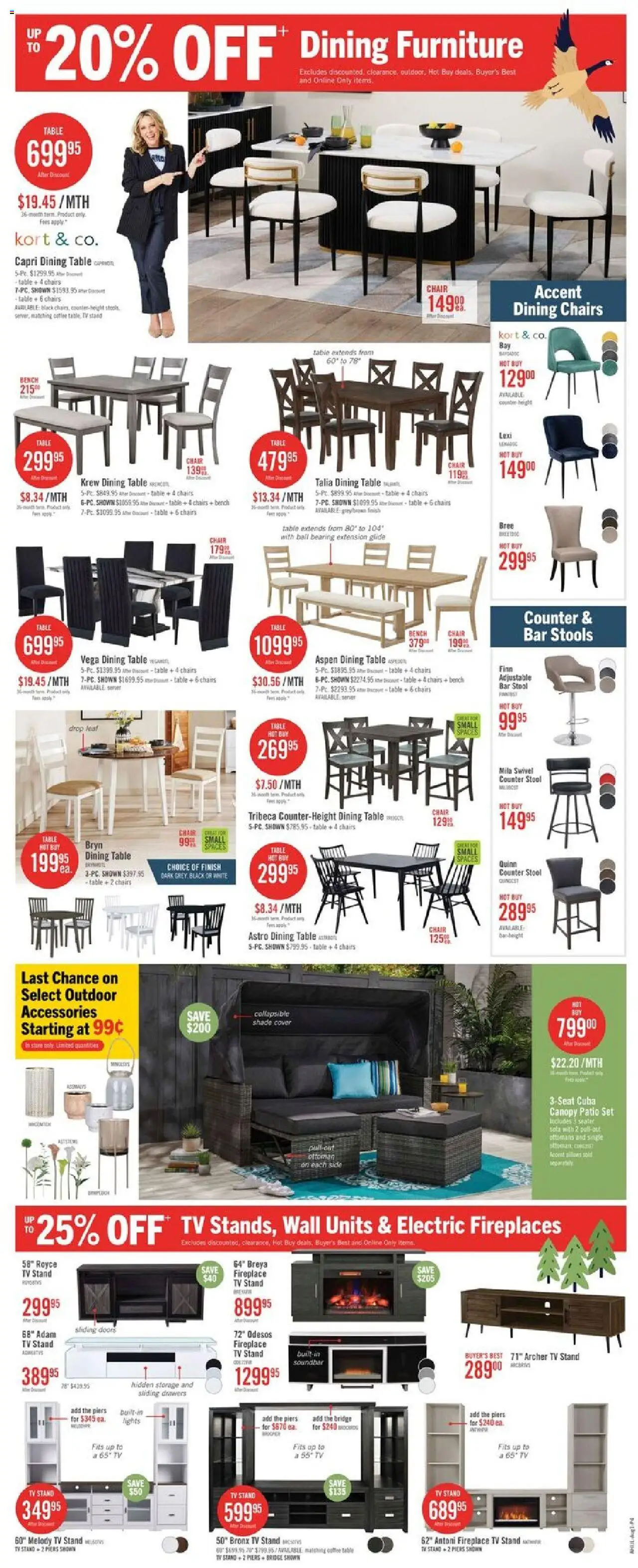 The Brick flyer valid from 31.07.2025 | Page: 10 | Products: Sofa, Coffee table, Table, Coffee