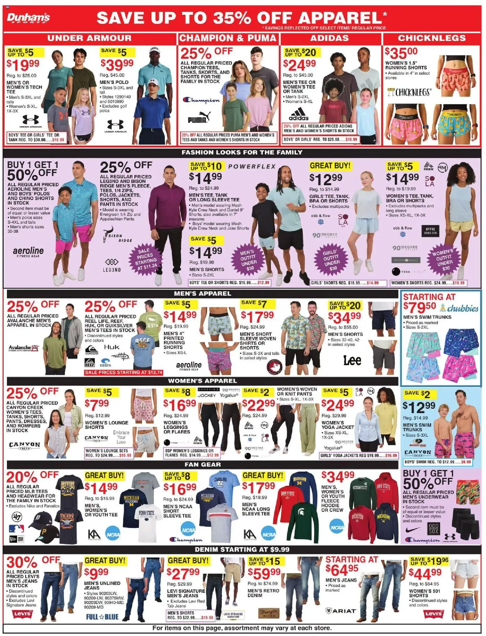 Dunham's Sports Weekly Ad - valid from 11.04.2026 | Page: 6 | Products: Hoodie, Jacket, Pants, Underwear