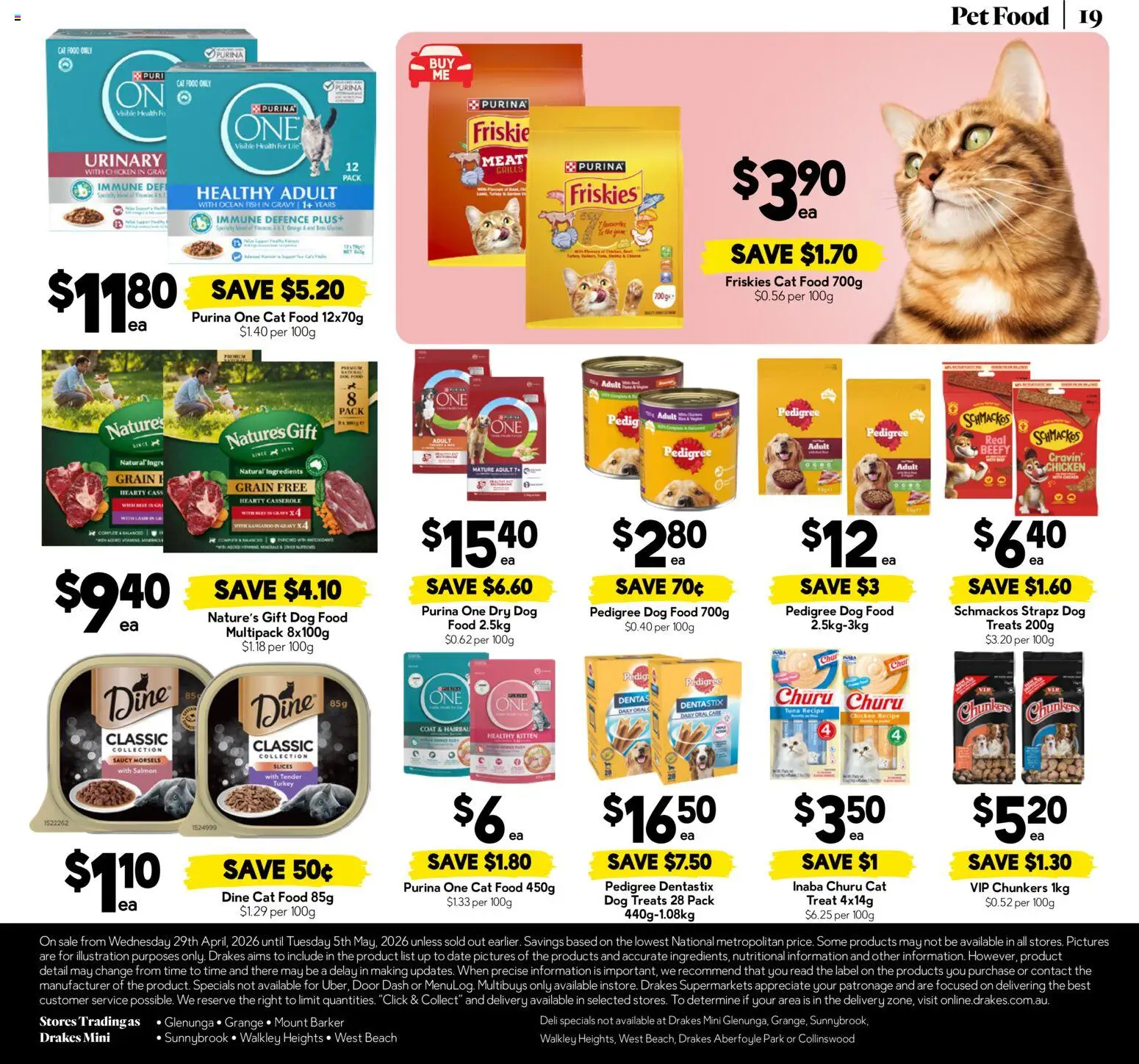 Drakes catalogue - valid from 29.04.2026 | Page: 19 | Products: Chicken, Fish, Dog food, Salmon