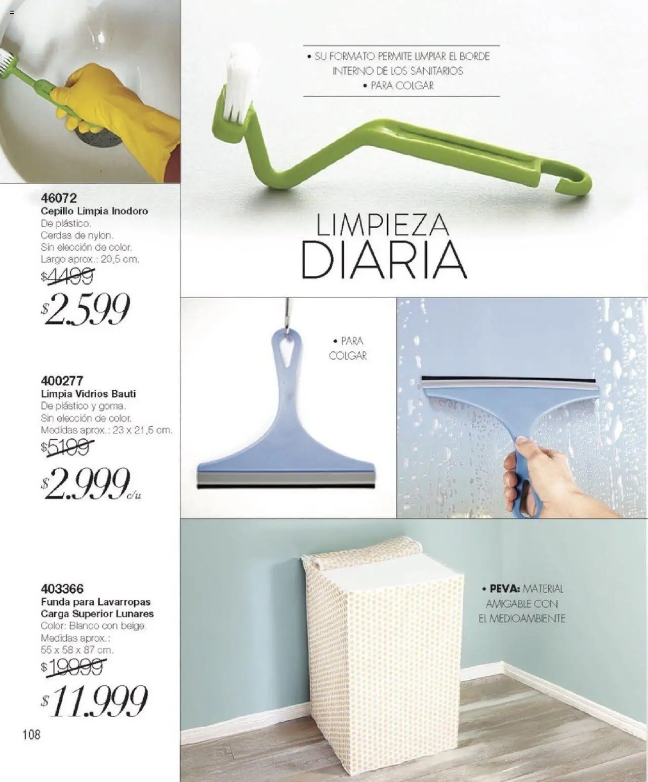 Violetta catálogo │ válido desde el 07.08.2025 | Página: 108 | Productos: Inodoro, Cepillo, Lavarropas