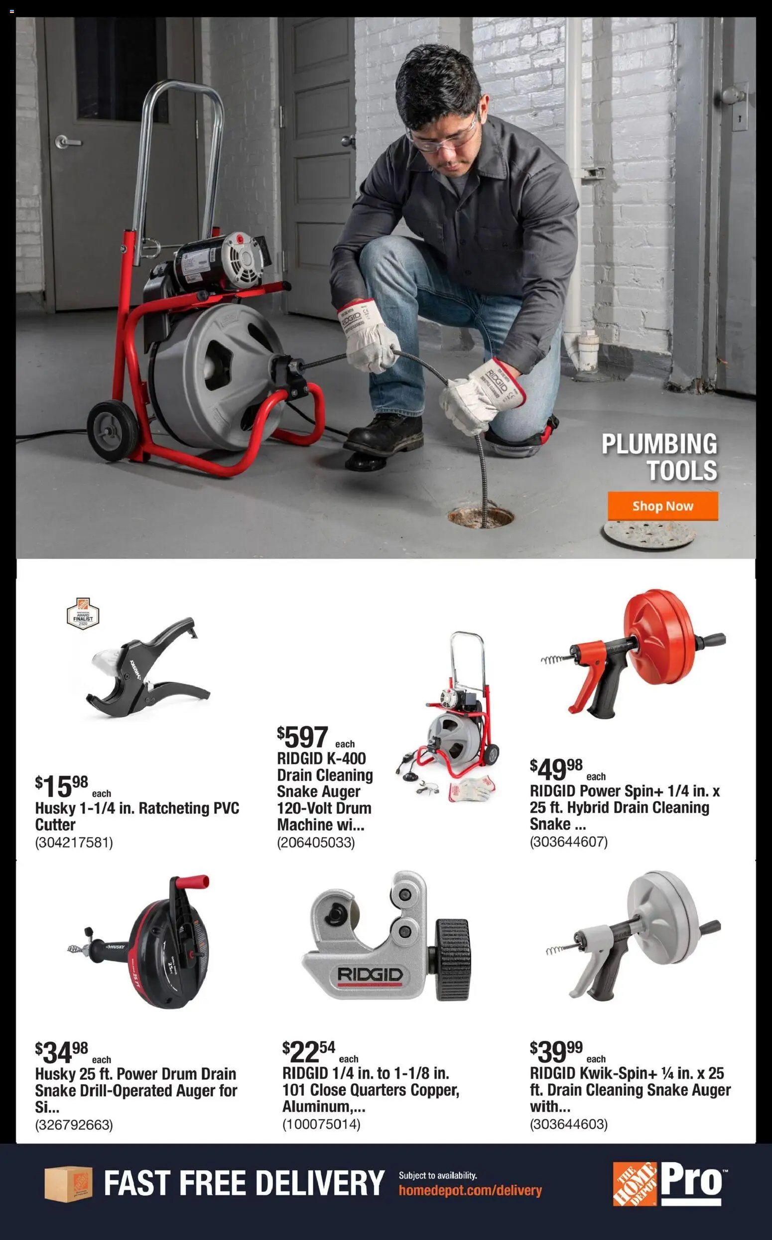 Home Depot Shop Pro Ad - AZ - valid from 16.03.2026 | Page: 4 | Products: Cutter
