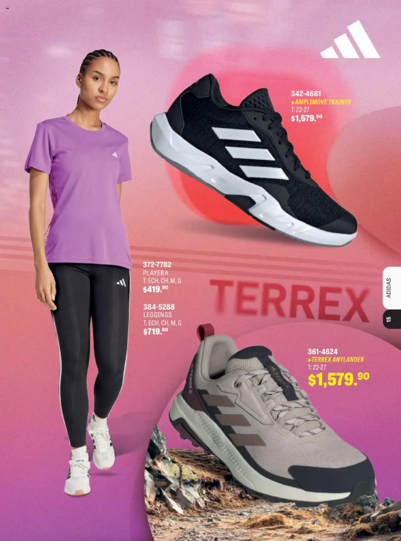 Nuevas ofertas de Andrea válidas en toda la República Mexicana desde el 13.08.2025. ¡Encuentra las mejores ofertas en Andrea - Catálogo Andrea Sport! | Página: 12 | Productos: Leggings, Playera
