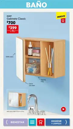 Vista previa de Betterware campaña 4 2026, nuevo folleto de la tienda, válido en México a partir del 30.03.2026 | Página: 82 | Productos: Gabinete, Imán, Baño