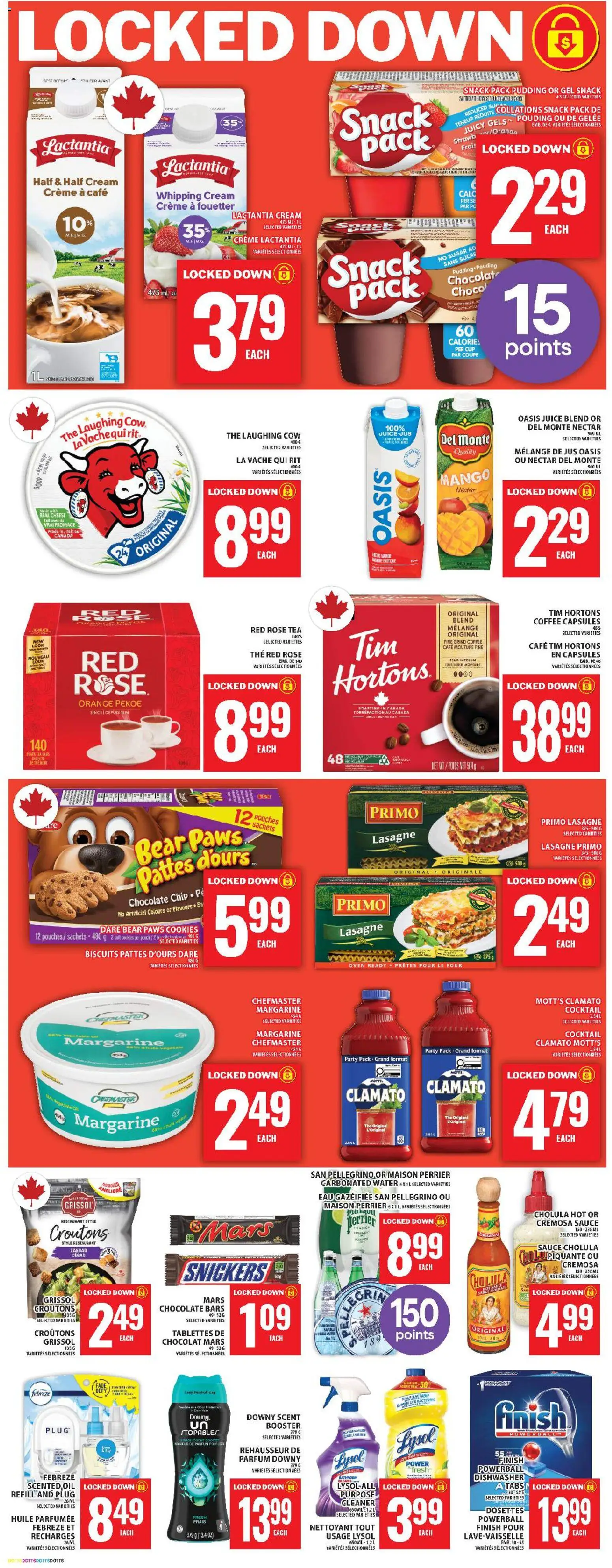 Food Basics flyer valid from 08.01.2026 | Page: 7 | Products: Cream, Dishwasher, Cheese, Chocolate