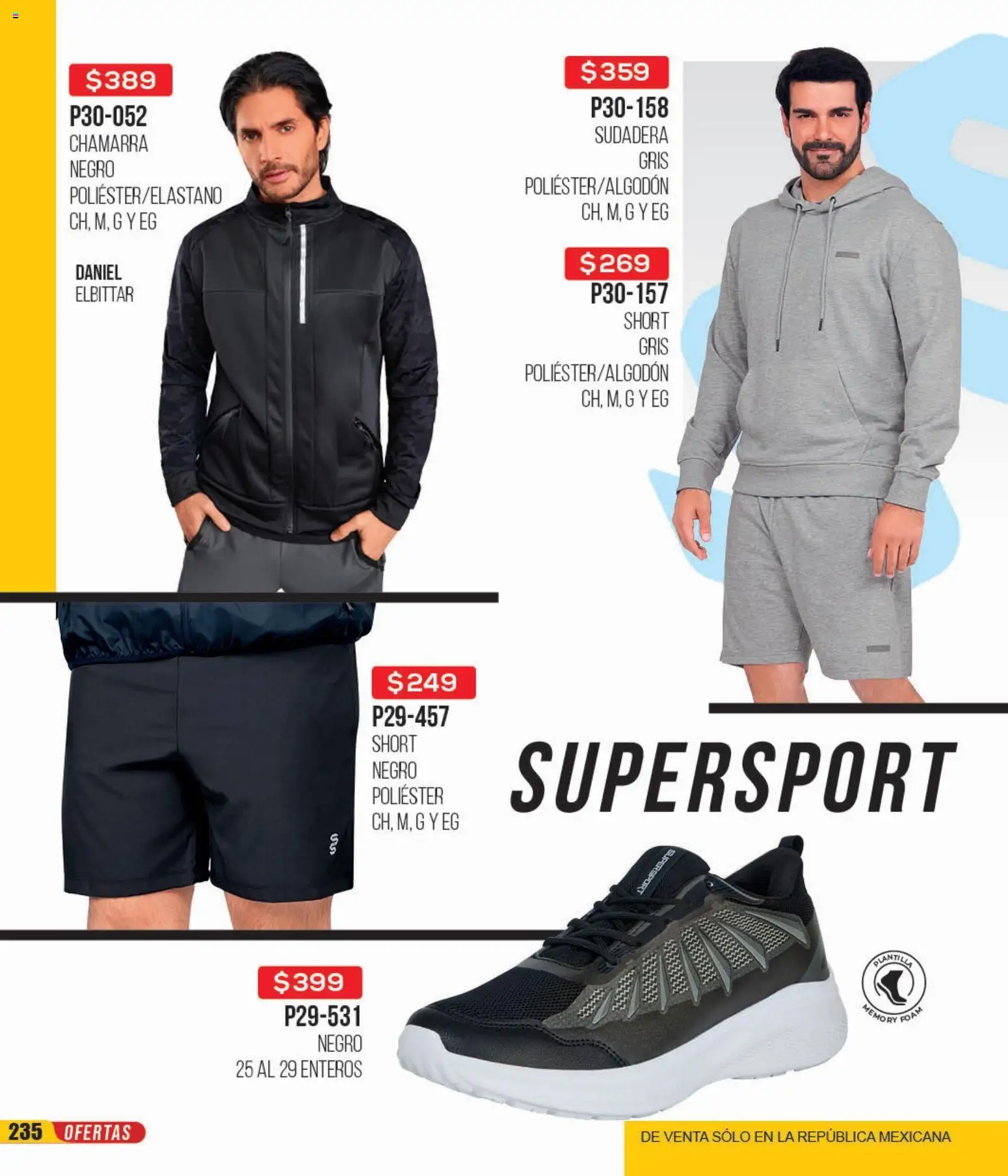 Nuevas ofertas de Cklass válidas en toda la República Mexicana desde el 12.01.2026. ¡Encuentra las mejores ofertas en Cklass catálogo Mega Ofertas Calzado! | Página: 236 | Productos: Chamarra, Sudadera, Short