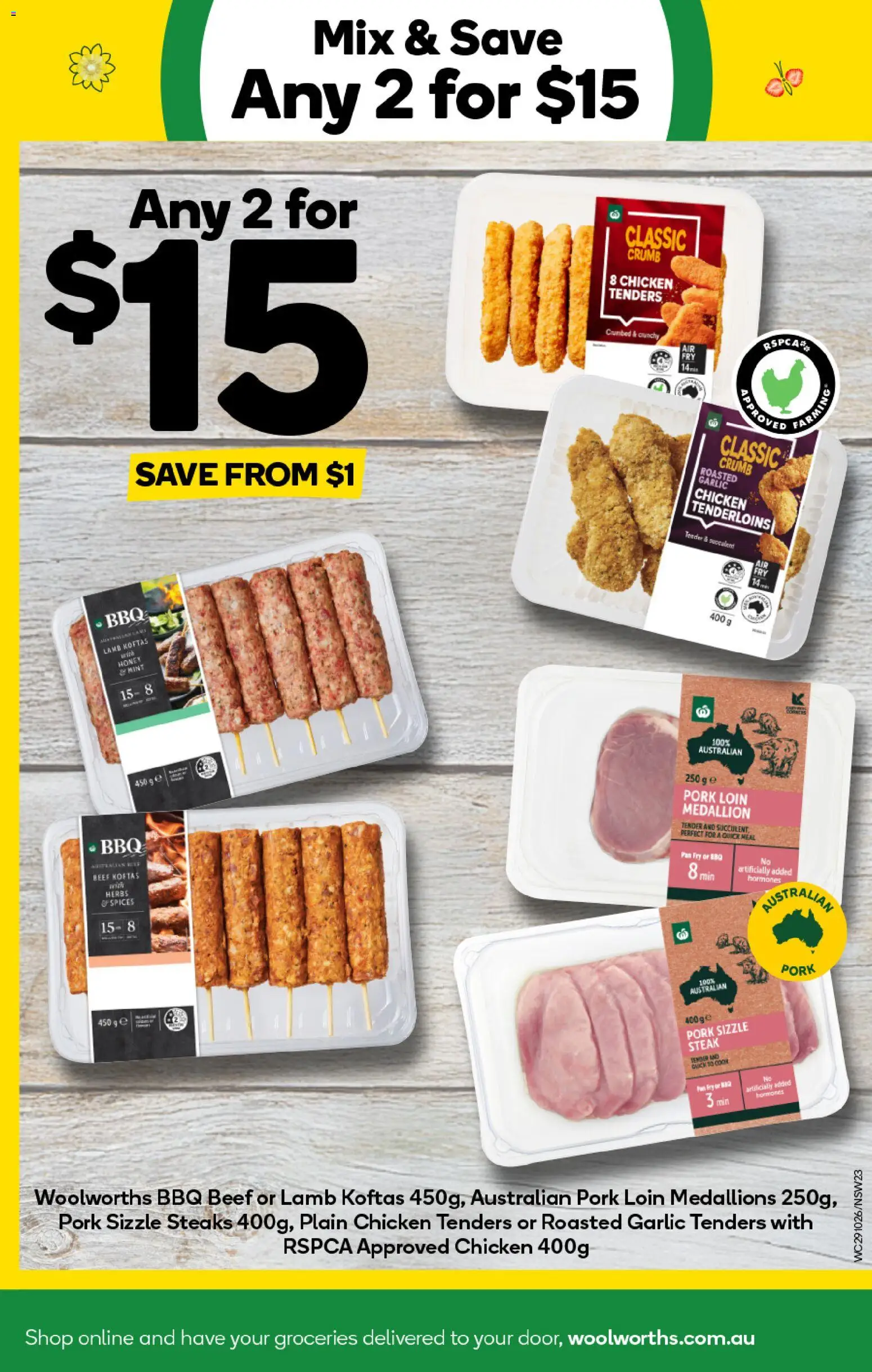 Woolworths catalogue - valid from 29.10.2025 | Page: 23 | Products: Pork, Spices, Steak, Garlic